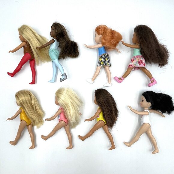Barbie’s Little Sister Chelsea & Friends Doll Lot – 8 Dolls and Accesories - Picture 10 of 11